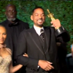 Oscar: Will Smith torna a sorridere al party di Vanity Fair, lo schiaffo a Chris Rock è già alle spalle