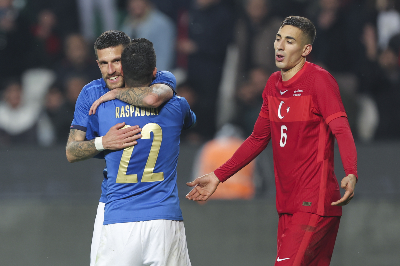 Turchia-Italia, gli azzurri vincono 3-2 Turchia-Italia, gli azzurri vincono 3-2