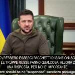 Ucraina, Zelensky: “Verificheremo l’efficacia delle sanzioni alla Russia”