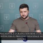 Ucraina, Zelensky: “Nessun compromesso sull’integrità territoriale”