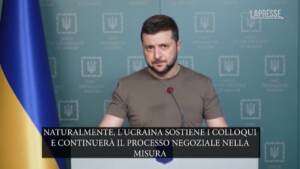 Ucraina, Zelensky: “Nessun compromesso sull’integrità territoriale”