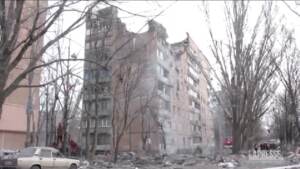 Ucraina, condominio colpito da missili a Donetsk: 2 morti