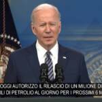 Biden: Usa rilasceranno 1 milione di barili di petrolio al giorno per sei mesi