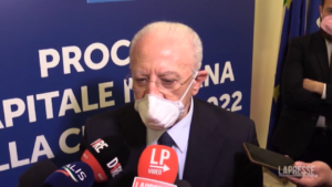 Spese militari, De Luca: ” Trovato una soluzione equilibrata e ragionevole”