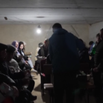 Ucraina, sfollati si rifugiano in una chiesa a Mykolaiv