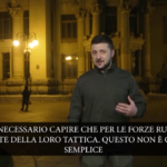 Ucraina, l’allarme di Zelensky: “Truppe russe pronti a massicci attacchi su Donbass e Sud”