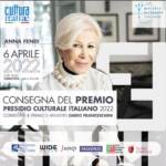 Cultura: Anna Fendi vince il premio ‘Presidio culturale italiano’