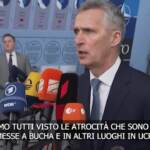 Ucraina, Stoltenberg: “Ci aspettiamo grande offensiva, prepararsi a lungo conflitto”