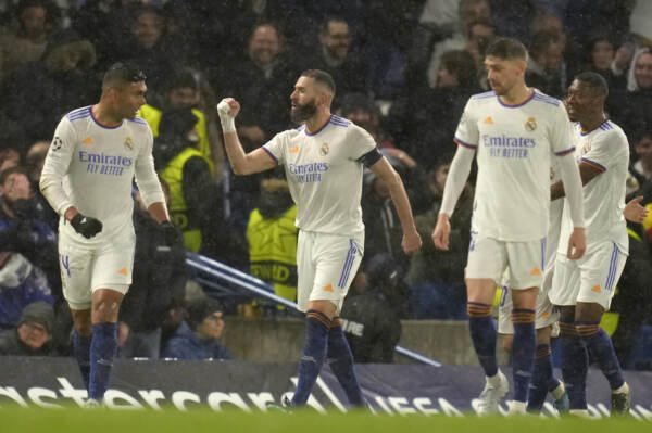 Ligue des champions: Le Real Madrid bat Chelsea (3-1)