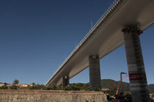 Apertura al traffico del nuovo ponte Genova San Giorgio