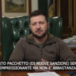 Ucraina, Zelensky: “Sanzioni contro Mosca non sufficienti”