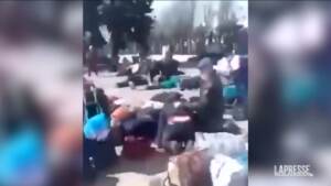 Attacco alla stazione di Kramatorsk: le urla poco dopo le esplosioni
