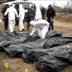 Ucraina, 67 sepolti nelle fosse comuni a Bucha