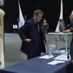 Presidenziali Francia, Emmanuel Macron ha votato a Le Touquet