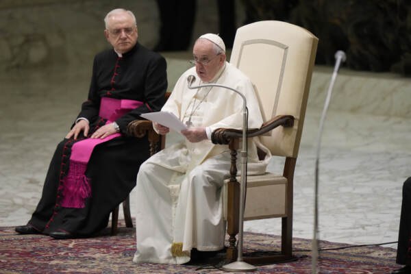 L'Udienza Generale del mercoledì di Papa Francesco