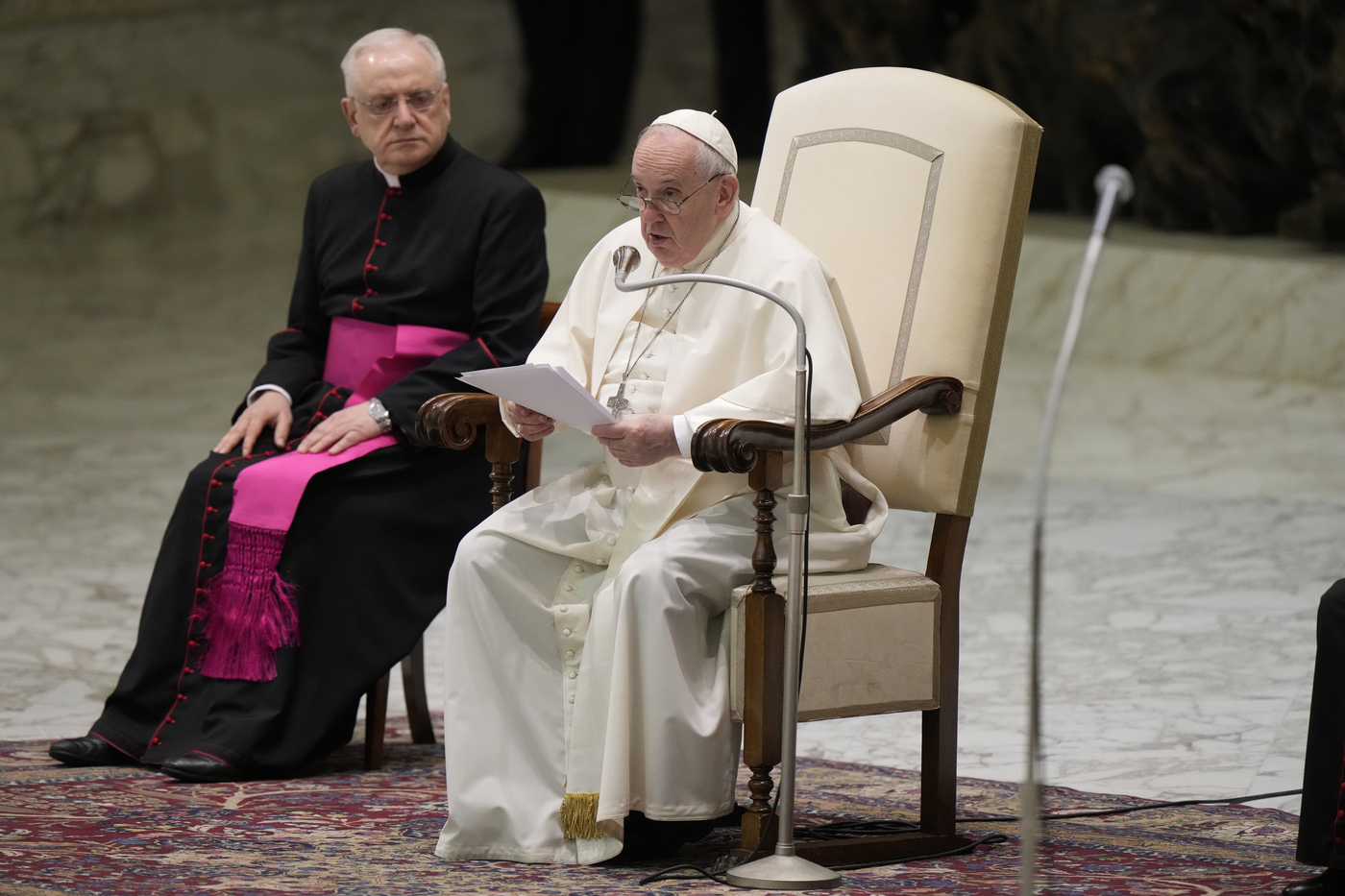 Ucraina, Papa: “Aggressione armata è oltraggio a Dio e tradimento blasfemo della Pasqua” Ucraina, Papa: “Aggressione armata è oltraggio a Dio e tradimento blasfemo della Pasqua”