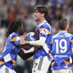 Serie A: Vlahovic salva la Juventus al 95′, Arnautovic illude il Bologna