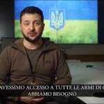 Ucraina, Zelensky: “Se avessimo avuto più armi la guerra sarebbe già finita”