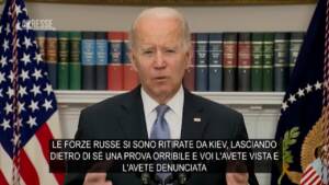 Ucraina, Biden: “Altri 800 milioni di dollari in armi per guerra in Donbass”
