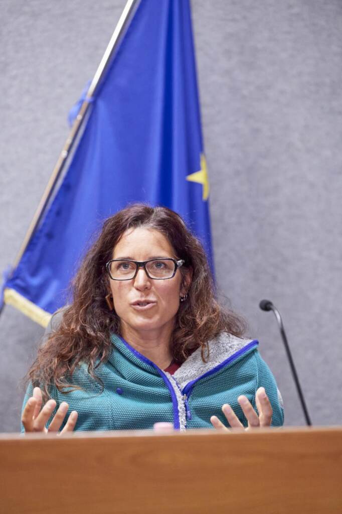 Galleria foto 'Aquila Basket Earth Day, al “Martino Martini” l’incontro con la testimonial Tamara Lunger e i partner del progetto' - foto 8