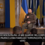 Ucraina, Zelensky: “Non ho il diritto di avere paura, il popolo ucraino non ne ha avuta”