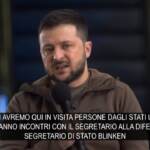 Ucraina, Zelensky: “Domani incontrerò Blinken”