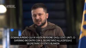 Ucraina, Zelensky: “Domani incontrerò Blinken”