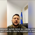 Ucraina, Zelensky: “Nuove prove dei crimini russi a Mariupol”
