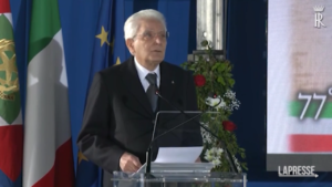 25 Aprile, Mattarella cita ‘Bella Ciao’