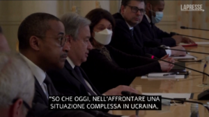 Ucraina, segretario generale Onu a Mosca: “Necessaria tregua prima possibile”