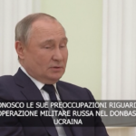 Ucraina, Putin: “Misure disperate per fermare la sofferenza chi vive in Donbass e Luhansk”