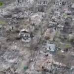 Ucraina: il villaggio di Novotoshkivska raso al suolo, le immagini dal drone