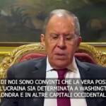Ucraina, Lavrov: “Le posizioni di Kiev determinate a Washington”
