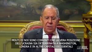 Ucraina, Lavrov: “Le posizioni di Kiev determinate a Washington”