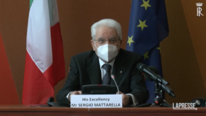 Consiglio d’Europa, Sergio Mattarella a Strasburgo