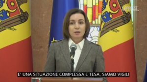 Ucraina, presidente Moldavia: “Situazione tesa e complessa, restiamo vigili”