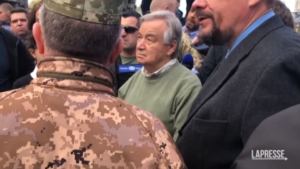 Ucraina, Guterres in visita a Borodyanka