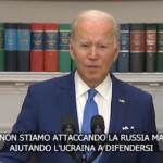 Ucraina, Biden: “Daremo armi fino a quando non finiranno atrocità”