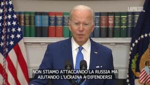 Ucraina, Biden: “Daremo armi fino a quando non finiranno atrocità”