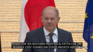 Ucraina, Scholz:”Da Bundestag ampio mandato su invio armi”