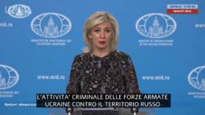 Ucraina, Zakharova: “Occidente spinge Kiev a colpirci, risponderemo duramente”