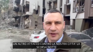 Ucraina, il sindaco di Kiev: “Con questi attacchi il signor Putin mostra il dito medio all’Onu”