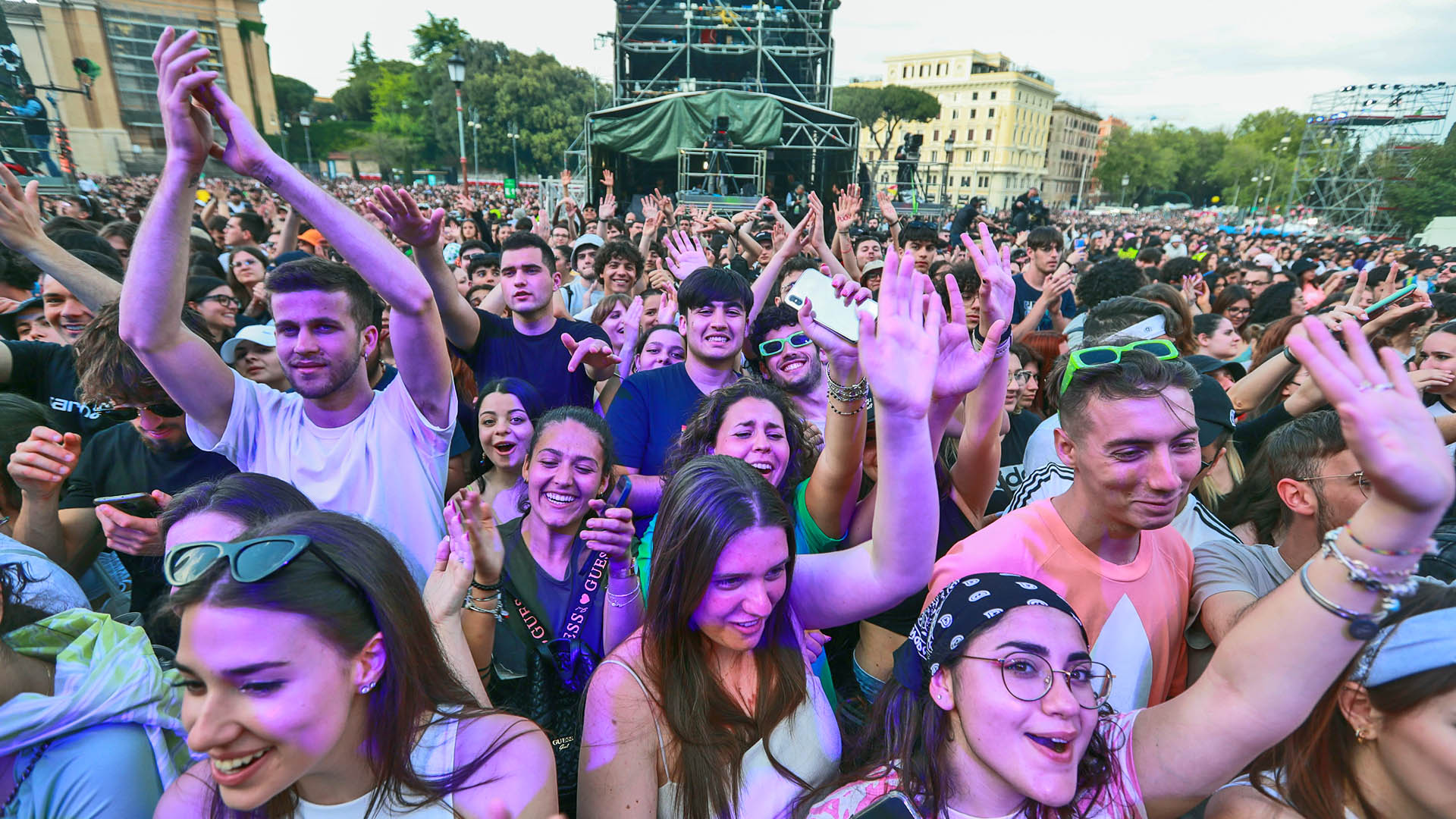 Concertone del Primo maggio 2022 a Roma. In piazza torna il pubblico – FOTOGALLERY