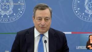 Ucraina, Draghi, avanti con sanzioni contro Russia ma serve un nuovo slancio dei negoziati