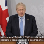 Boris Johnson al Parlamento ucraino cita Churchill: “La vostra ora migliore”