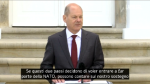 Scholz: “Sosterremo Svezia e Finlandia su adesione a Nato”