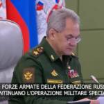 Ucraina, il ministro della Difesa russo Shoigu: “Militari nell’acciaieria bloccati in modo sicuro”