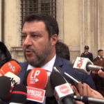 Salvini incontra Draghi a Palazzo Chigi: “Abbiamo parlato di fisco e di pace”