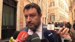 Ucraina, Salvini: “Lavoro per la pace e condivido le preoccupazioni del Papa”