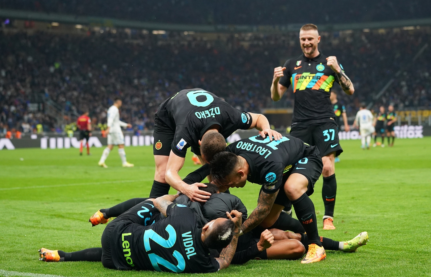 Serie A, l’Inter ribalta l’Empoli con Lautaro e fa poker: nerazzurri in vetta